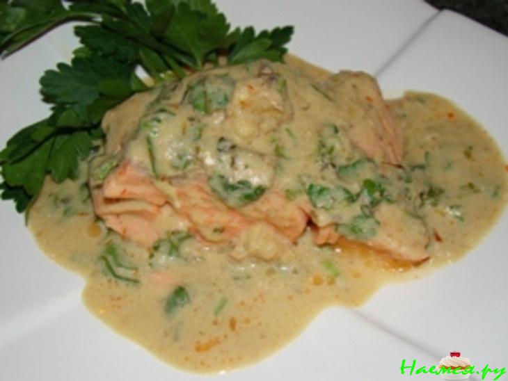 Форель в соусе 'Экспромт' Форель в соусе 'Экспромт'