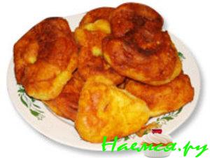 Творожные пончики к чаю