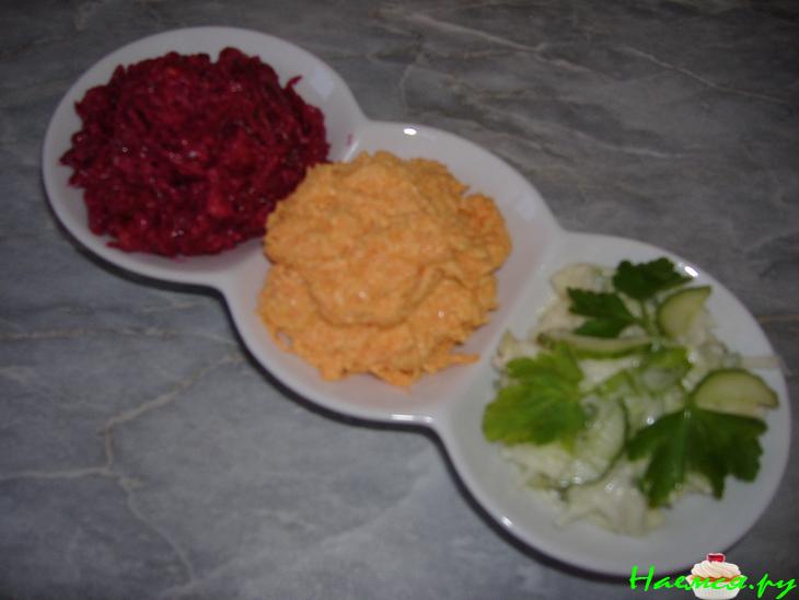 Салат 'Светофор'