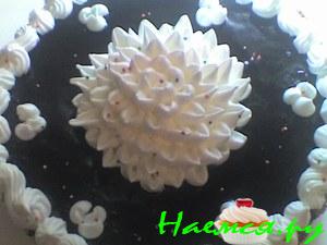 Торт "Идеал" с хризантемой