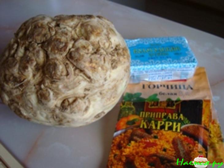 Печеный сельдерей