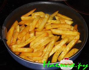 Картошка жареная со специями