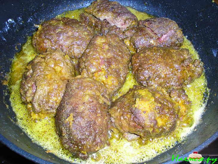 Зразы из печени