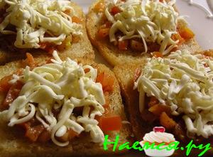 Хлеб обжаренный по-итальянски