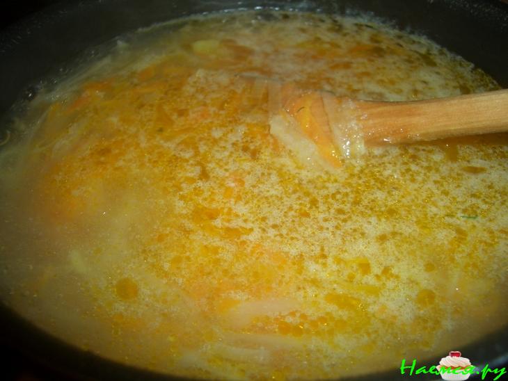 Крем-суп с копченным лососем по-фински