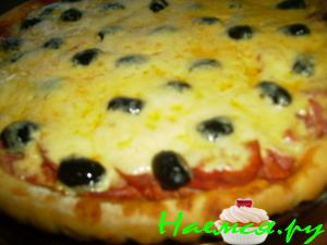 Пицца "Гавайская" (вариант)