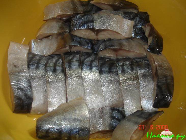 Скумбрия маринованная