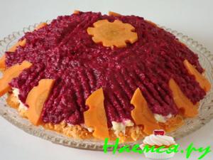 Салат "Любимый" со свеклой