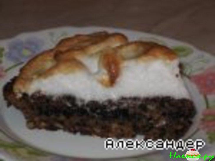 Пирог ореховый