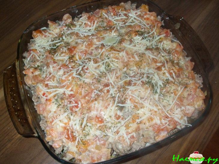 Запеканка с цукини