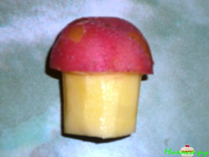 Картофельные грибочки. Веселый гарнир