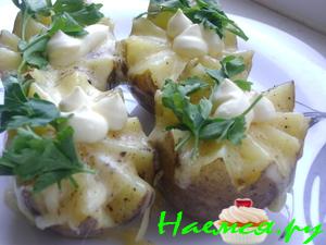 Картофельные розочки Картофельные розочки