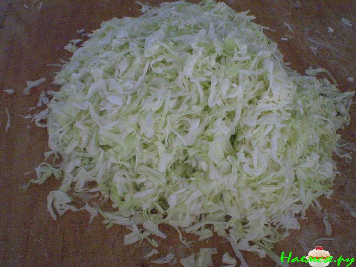 Пирожки с капустой домашние