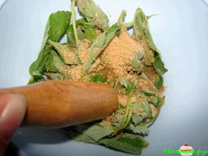 Горячий шоколад с мятой