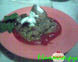 Нежная печёнка со сливками