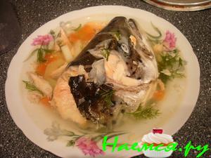 Уха из семги 