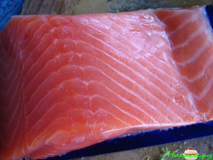 Лёгкий салатик с малосольной форелью Лёгкий салатик с малосольной форелью