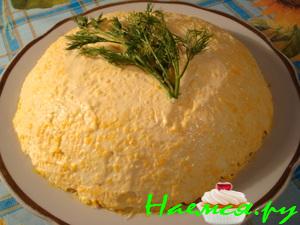 Салат слоеный "Старый знакомый" Салат слоеный "Старый знакомый"