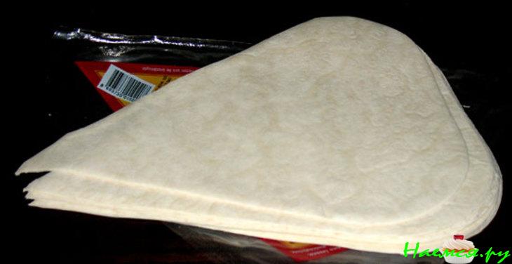 Пирог из теста Фило с йогуртно-ореховой начинкой