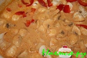 Тайский суп карри на Кокосовом молоке