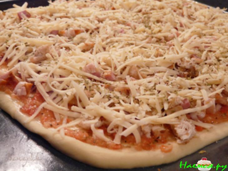 Пицца "Цыпленок Барбекю" 