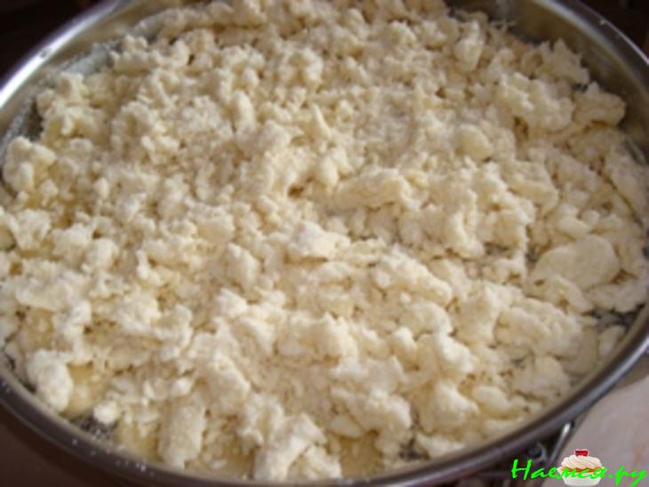 Маковый пирог с творожной крошкой