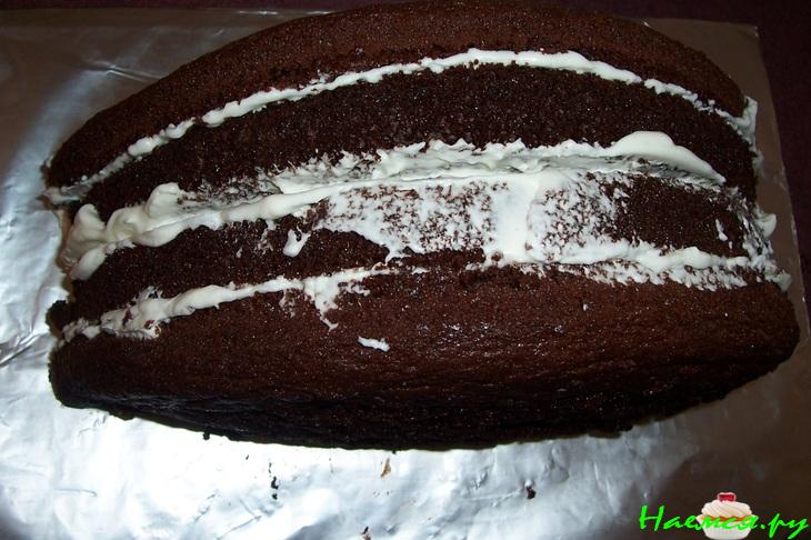 Торт "Сумка" (украшение)