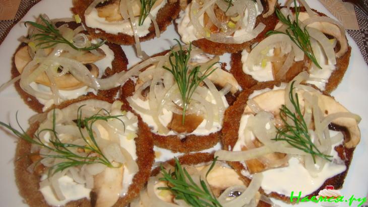 Бутерброды на закуску