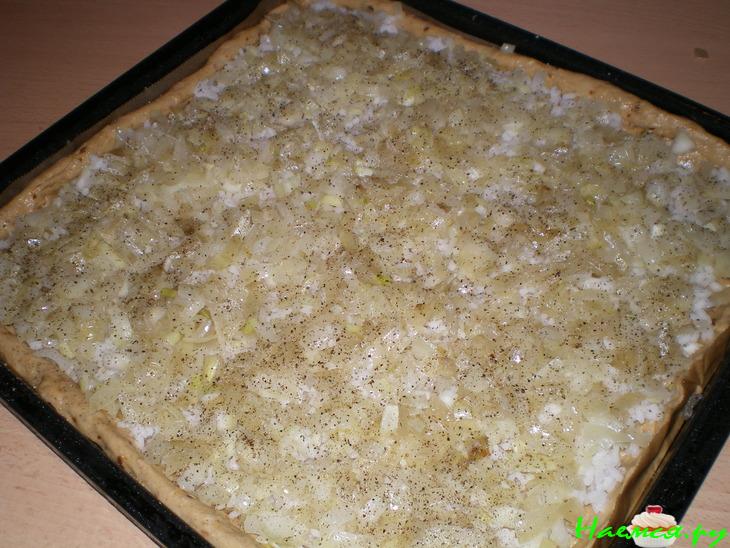 Простой пирог с пангазиусом и рисом