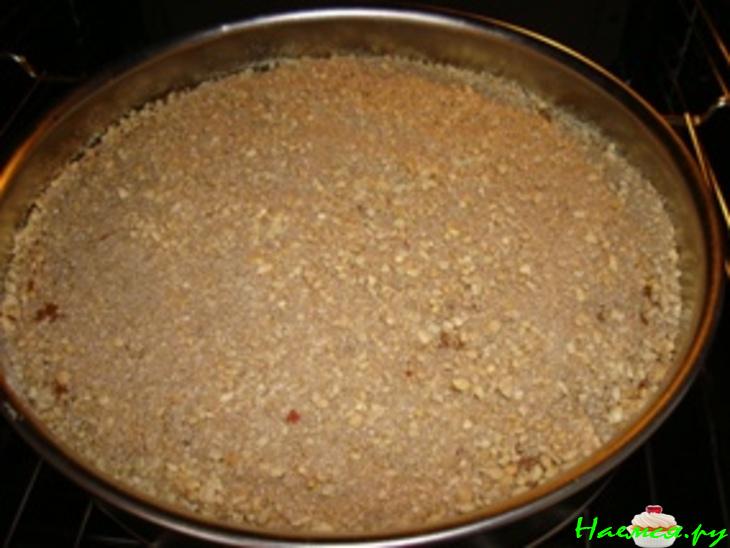 Кофейный пирог с грушей