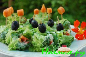 Овощные роллы с сыром