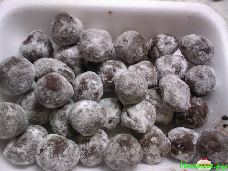 Миндальные трюфели