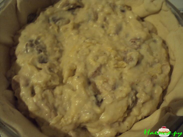 Французский пирог с курицей (Tourte au poulet)
