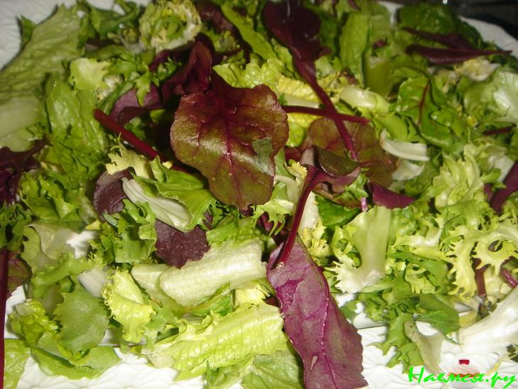 Салат с морепродуктами "Изысканный"