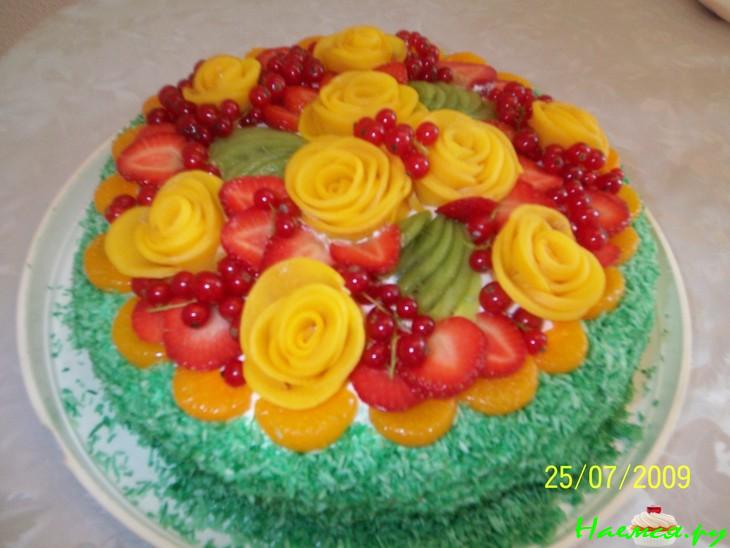 Торт "Фруктовая сказка" Торт "Фруктовая сказка"