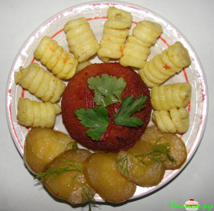 Картофельные "Макароны"