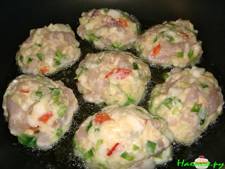 Пикантные котлетки