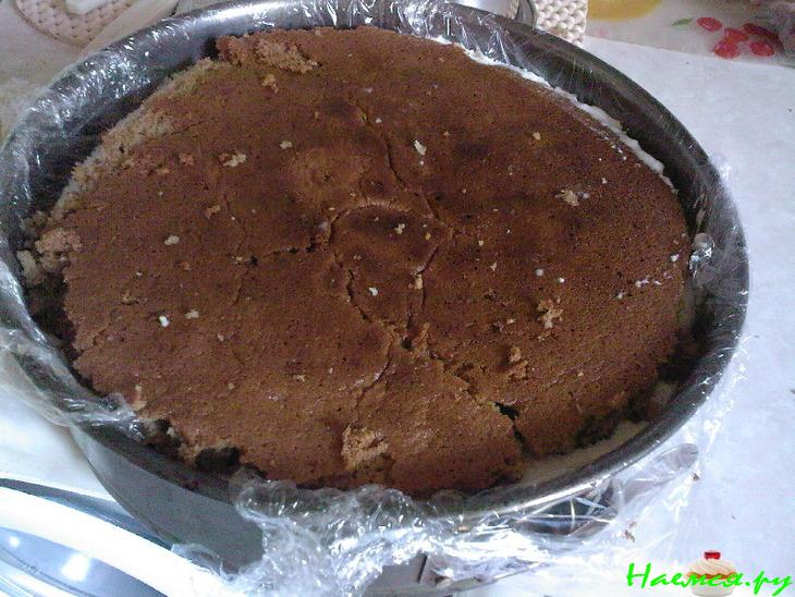 Торт "Зеленый чай и кофе"