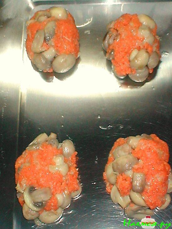 Грибные котлеты на скорую руку... Грибные котлеты на скорую руку...