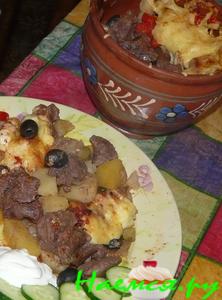 Рагу в горшочке