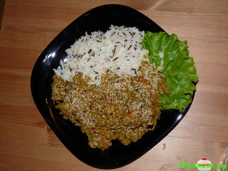 Куриная печенка по-тайски