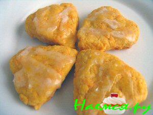 Морковное печенье с ванилью