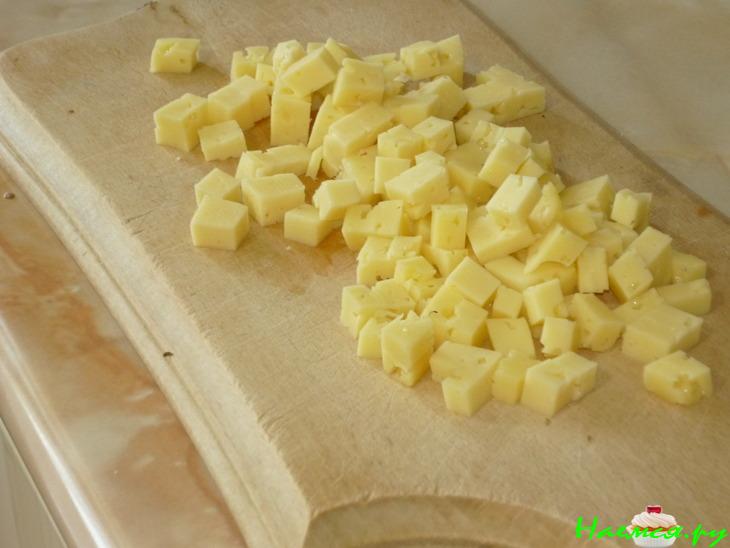 Салат сырный со свежими огурцами Салат сырный со свежими огурцами