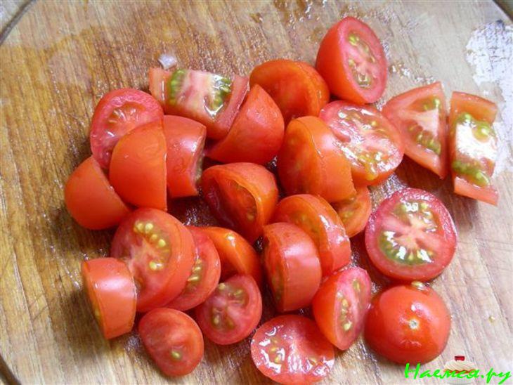 Баклажаны под густым соусом из помидоров