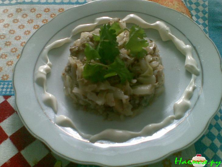 Ленивые голубцы с рисом