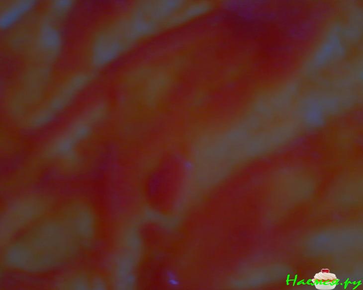 Мини-пицца с вареной колбаской и грибами