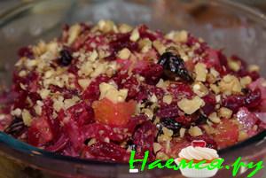 Десертный салат из свёклы Десертный салат из свёклы