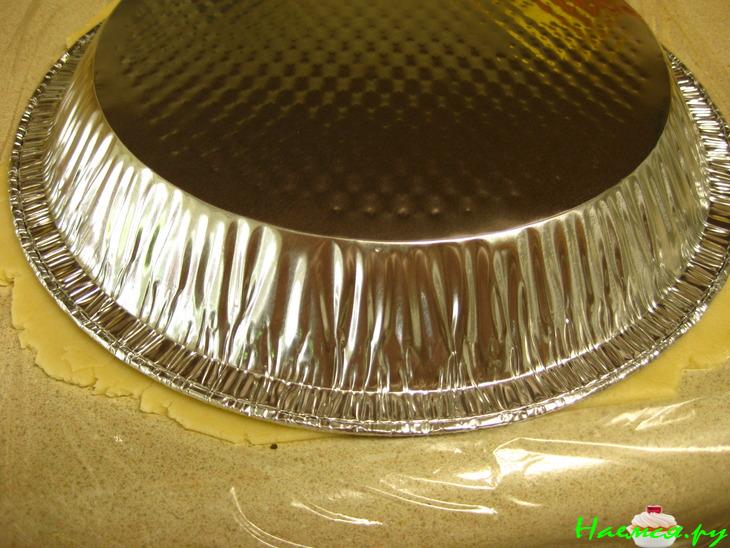 Песочный пирог со сливами "Неженка"