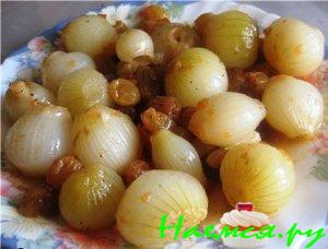 Кисло-сладкие "жемчужные" луковки
