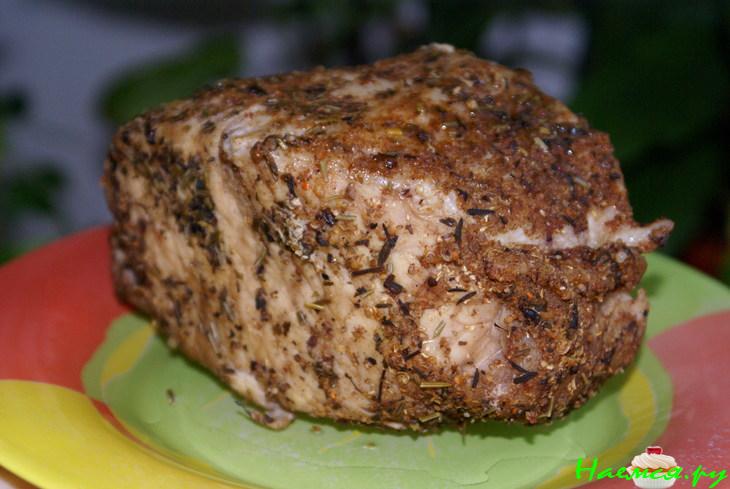 Буженина паровая с французскими травами